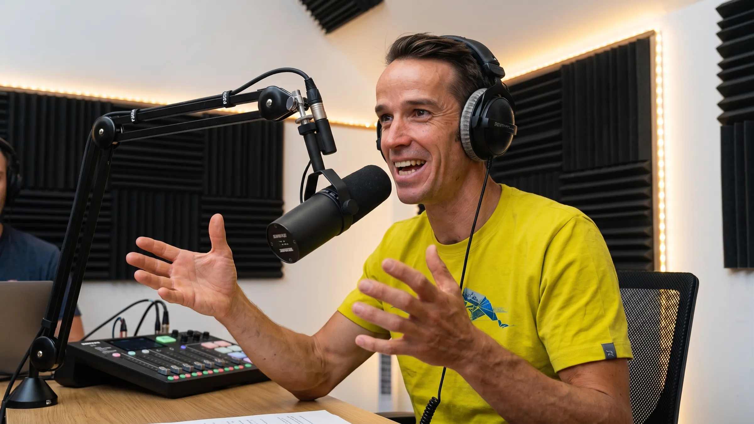 Tom Randall hosting the Lattice Training Podcast